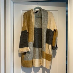 Topshop Colorblock Cardigan